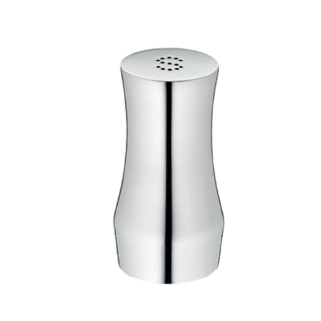 Bauscher Hepp 55.0062.6040 - Salt Shaker, 1-3/4" Dia. X 3-1/4"H, 18/10 Stainless Steel