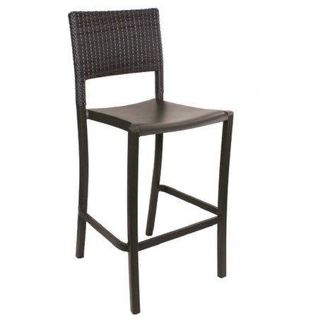 Grosfillex US927037 Java Stacking Barstool Armless Indoor/outdoor