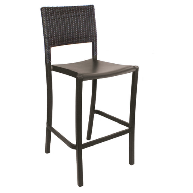 Grosfillex US987037 Java Stacking Barstool Armless Indoor/outdoor