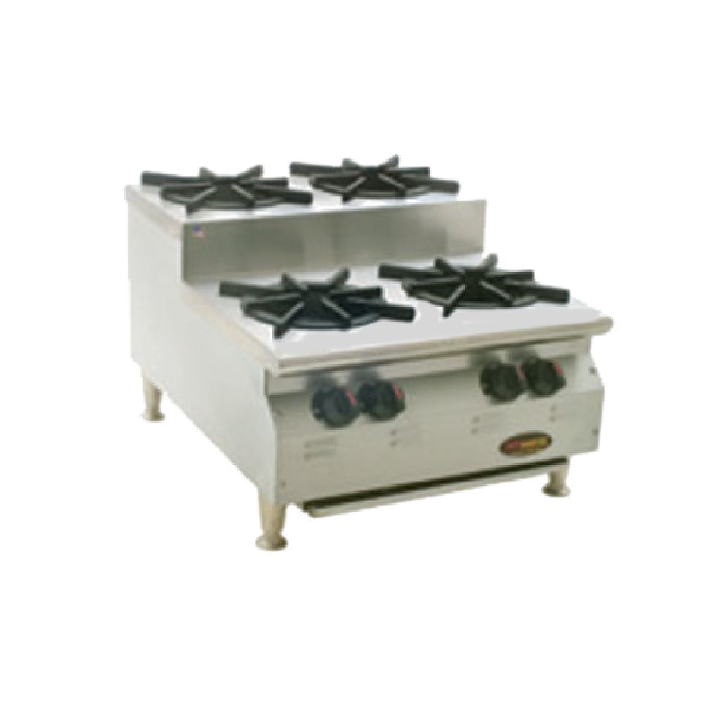 Eagle CLUHP-4-NG-X RedHots® Chef's Line® Step-up Hotplate Counter Unit