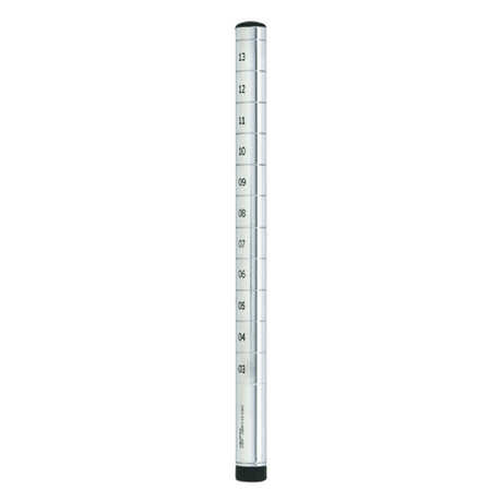 Hubert 55840 - Kratos® Shelf Post, 1"W X 1"D X 14"H, Medium Duty