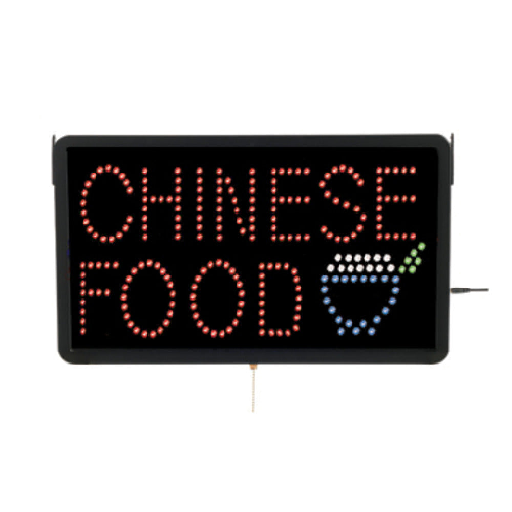 Aarco CHI09L LED Sign 22"W X 13"H "CHINESE FOOD"