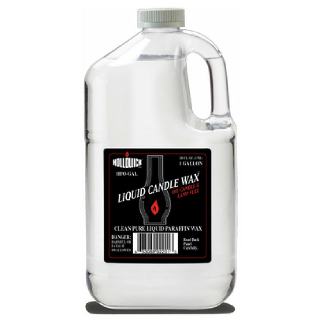 Hollowick HFO-GAL Liquid Wax Lamp Fuel 1 Gallon Liquid Refill Bottle