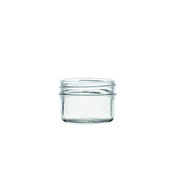 Hospitality Brands HG1067-012 - Hospitality Brands - Mini Widemouth Jar, 4 Oz., Premium Glass (12 Each Per Case)
