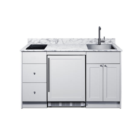 Summit CALDERAWH35I - Turnkey Caldera Kitchen, Kitchenette With Refrigeration, Cooking