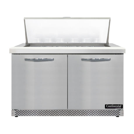 Continental Refrigerator D48N18M-FB Designer Line Mighty Top Sandwich Unit Front Breather