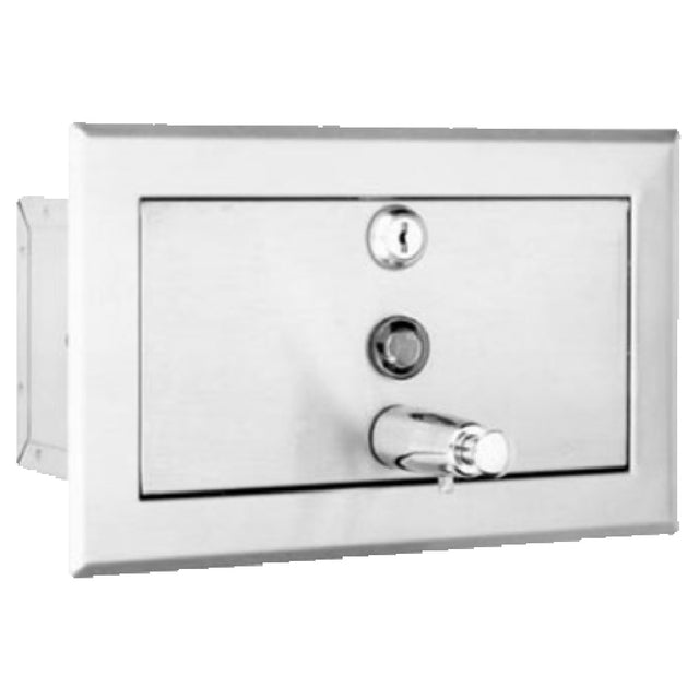 Franklin Machine Products 141-1093 Bradley Liquid Soap Dispenser 8-1/2" X 4-1/2" H Rough Wall Opening