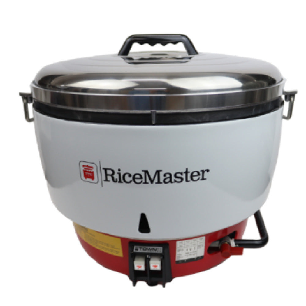 Town RS-55P-R RiceMaster Gas Rice Cooker, 55 Cup Capacity ...