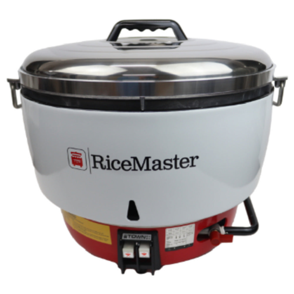 Town RS-55P-R RiceMaster® Commercial Rice Cooker Natural Gas 55 Cup Uncooked Capacity