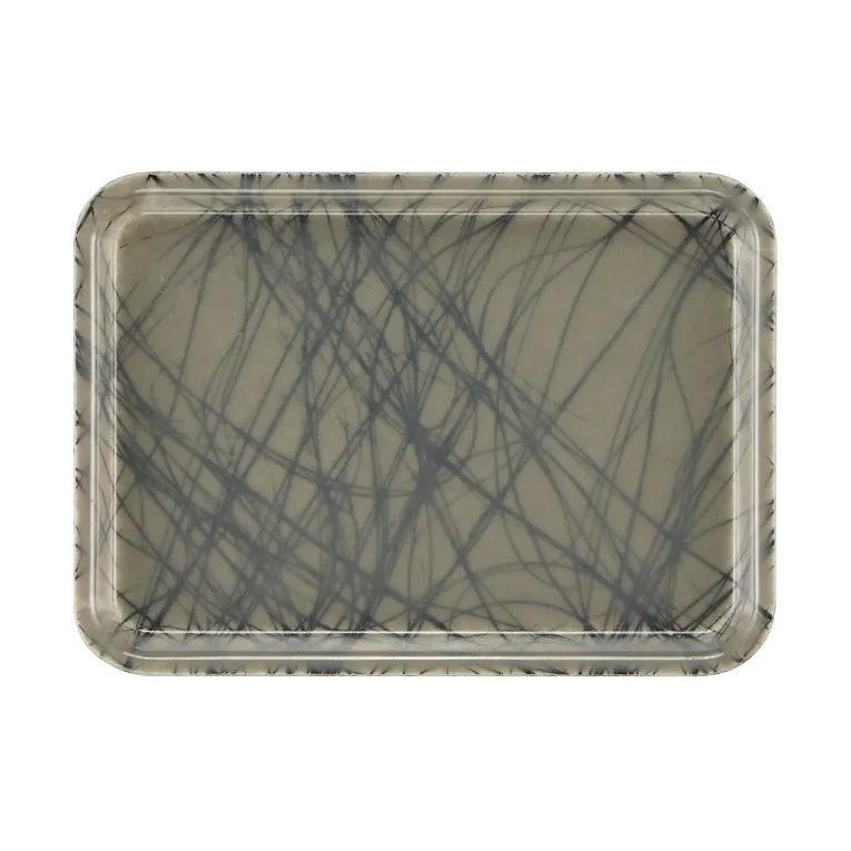 Cambro 57277 Camtray® Rectangular 4-15/16" X 6-15/16" Swirl Gray