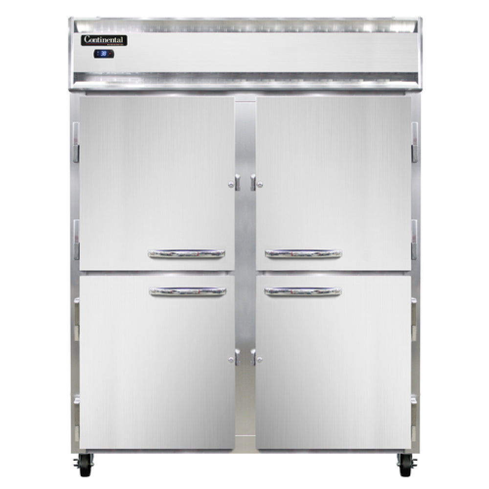 Continental Refrigerator 2RESNSSHD Extra-Wide Refrigerator Reach-in 57"W