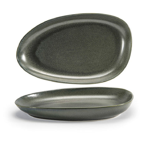 FOH DDP062DGP22 Kiln® Plate 11" X 7" X 1-1/2" Oval