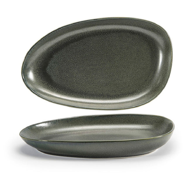 FOH DDP062DGP22 Kiln® Plate 11" X 7" X 1-1/2" Oval