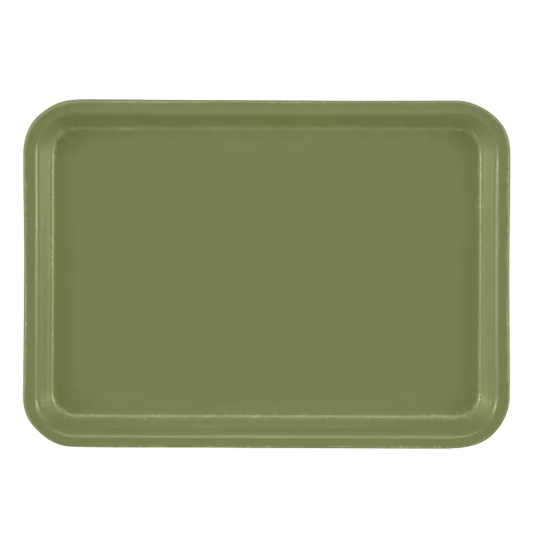 Cambro 57428 Camtray® Rectangular 4-15/16" X 6-15/16" Olive Green