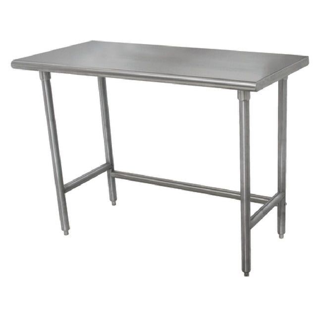 Advance Tabco TSLAG-242-X Special Value Work Table 24"W X 24"D 16 Gauge 430 Stainless Steel Top