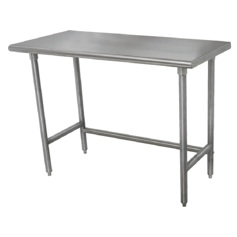 Advance Tabco TSLAG-246-X Special Value Work Table 72"W X 24"D 16 Gauge 430 Stainless Steel Top