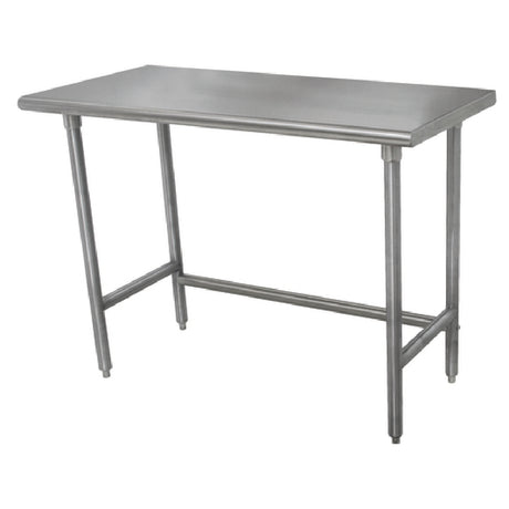 Advance Tabco TSLAG-306-X Special Value Work Table 72"W X 30"D 16 Gauge 430 Stainless Steel Top