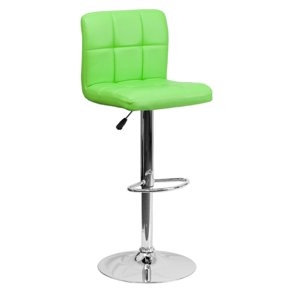 Flash Furniture DS-810-MOD-GRN-GG Swivel Bar Stool Adjustable Height Contemporary Style