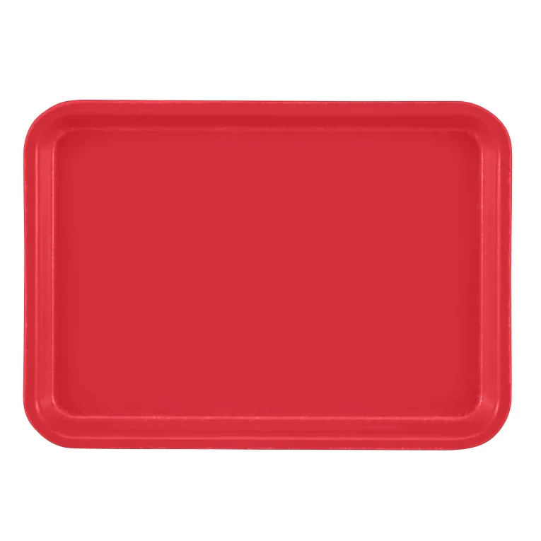 Cambro 57510 Camtray® Rectangular 4-15/16" X 6-15/16" Signal Red