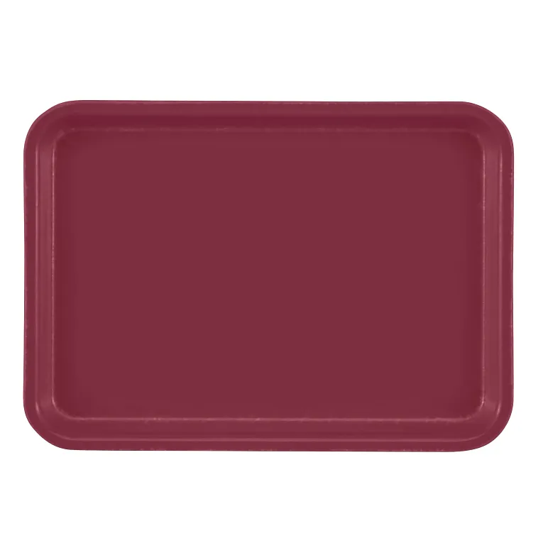 Cambro 57522 Camtray® Rectangular 4-15/16" X 6-15/16" Burgundy Wine