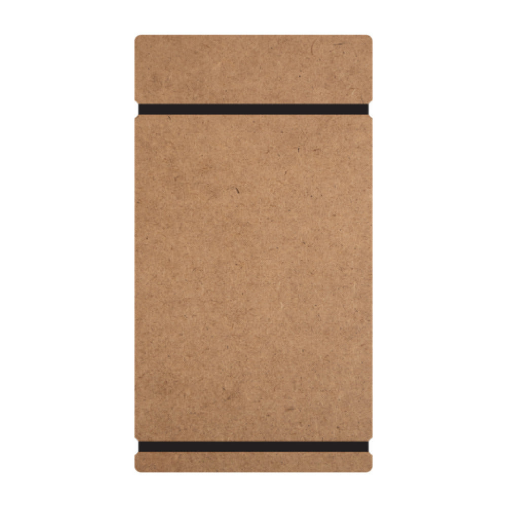 Risch MDF 8.5X14 MDF Menu Board 8-1/2" X 14" 3" Header For Laser Engraved Or Foil Stamped Logo