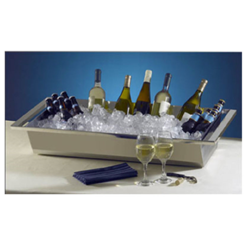 Bon Chef 61284 Beverage Tub 34-7/8" X 19-3/4" X 6-1/4" H Rectangle