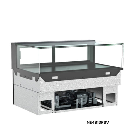 Structural Concepts NE4813RSV Reveal® Service Refrigerated Slide In Counter Case