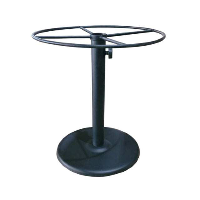 Plantation Prestige Commercial Furniture 2322700-01 Spun Cafe Table Base Dining Height 22" Dia. Spread