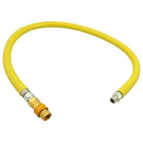 Franklin Machine Products 157-1164 Flex Gas Hose 60"L X 3/4" NPT Stainless Steel Braid Hose With Coating