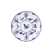 Steelite 82124AND0169 Tea For One Saucer Coupe 5.75" X 0.75" Sultans Garden Blue