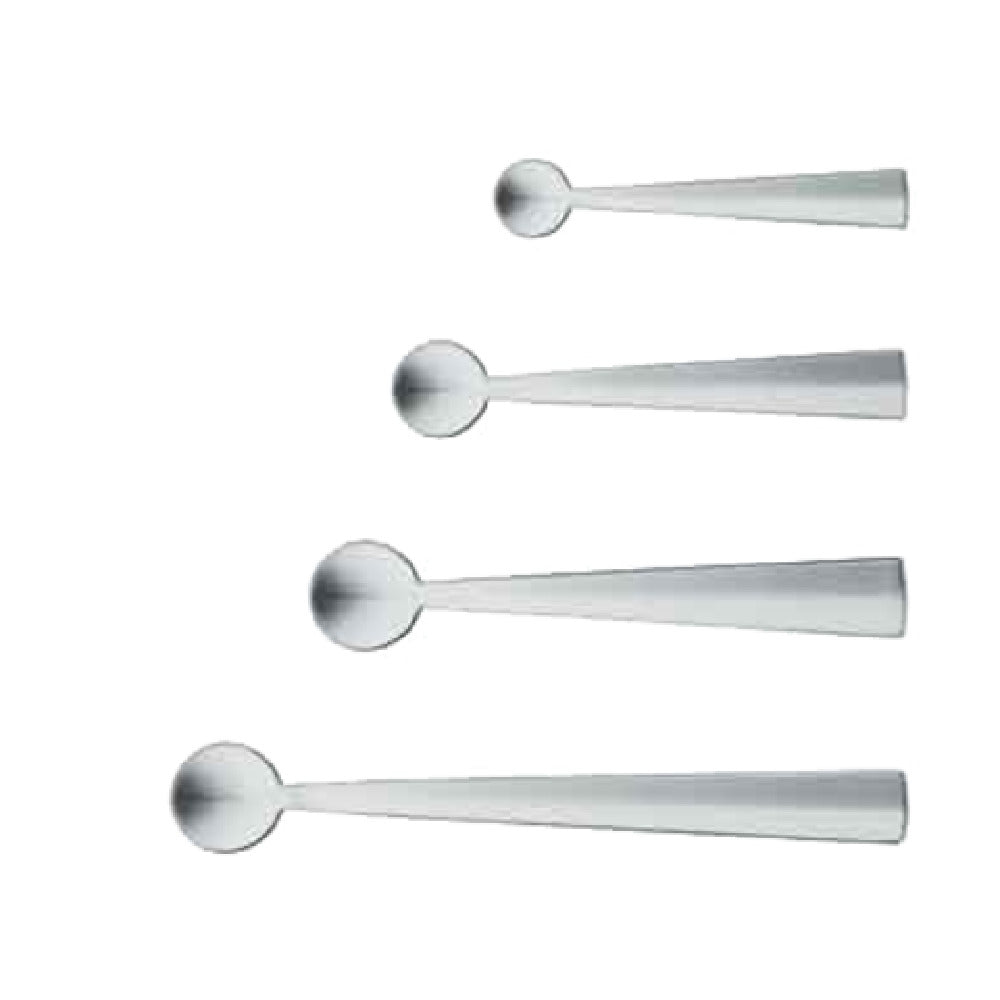 Bauscher Hepp 12.9185.6040 - Demitasse Spoon, 4-1/4", Chrome Steel