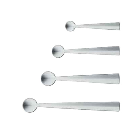 Bauscher Hepp 12.9185.6040 - Demitasse Spoon, 4-1/4", Chrome Steel