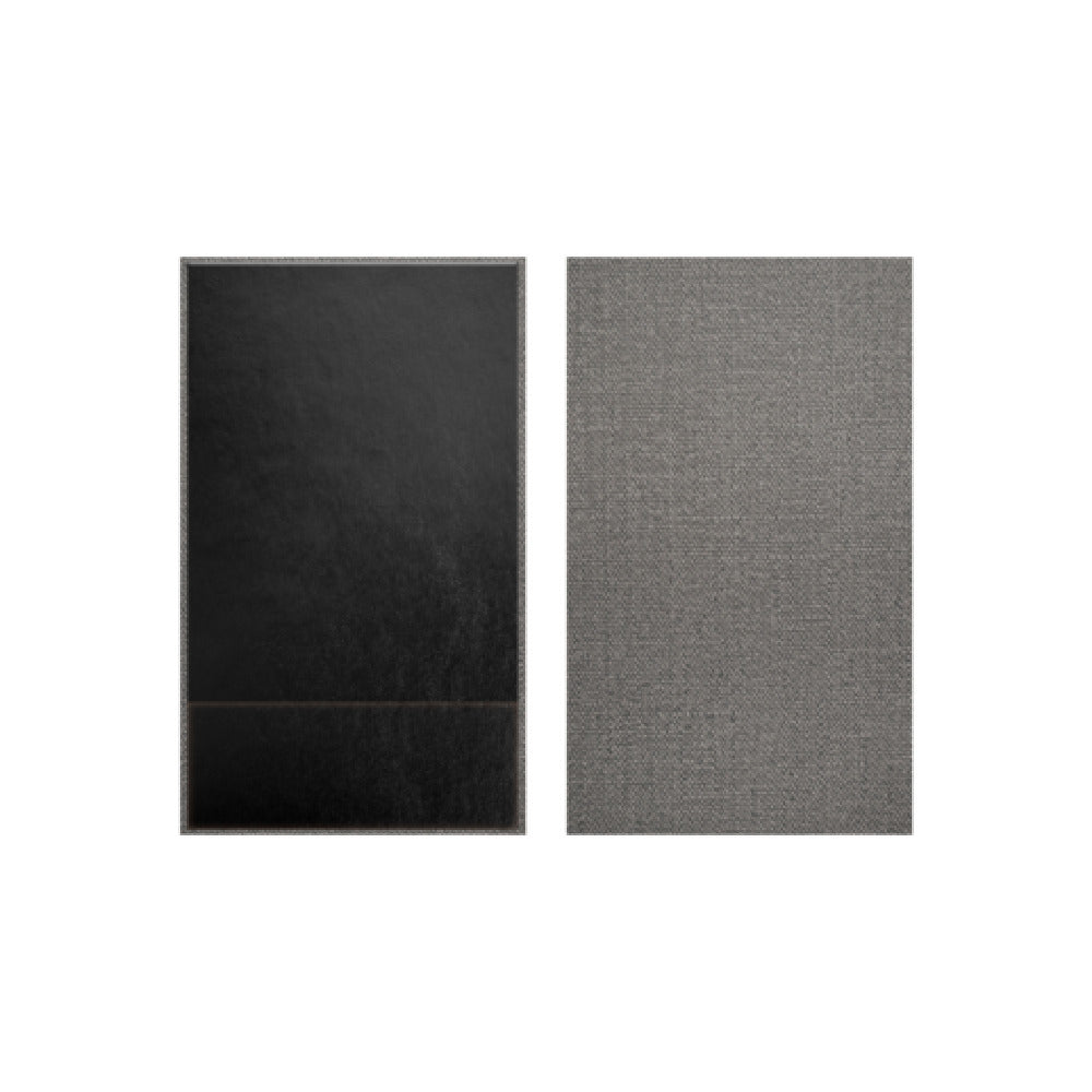 Risch 1000H-MILAN - Milan Simulated Woven Vinyl Single Panel Check Presenter (specify Color)