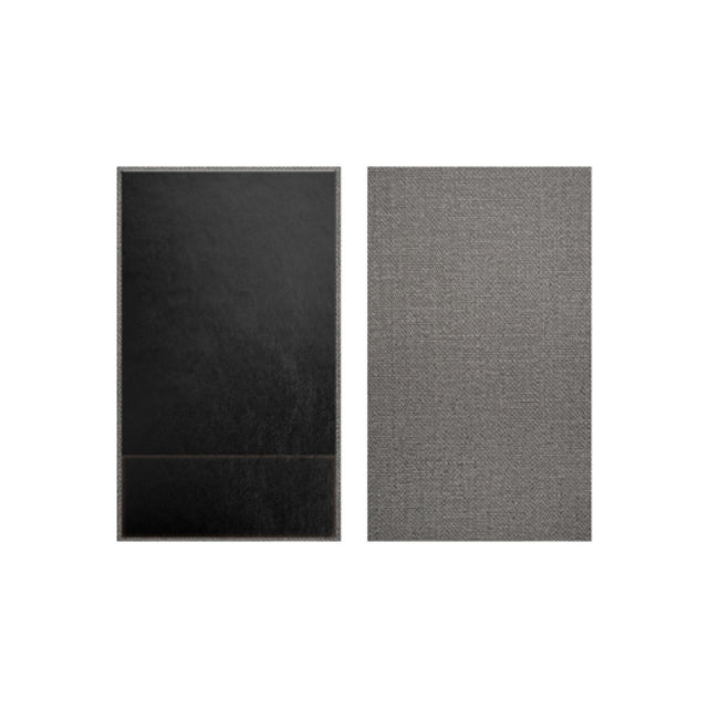 Risch 1000H-MILAN - Milan Simulated Woven Vinyl Single Panel Check Presenter (specify Color)