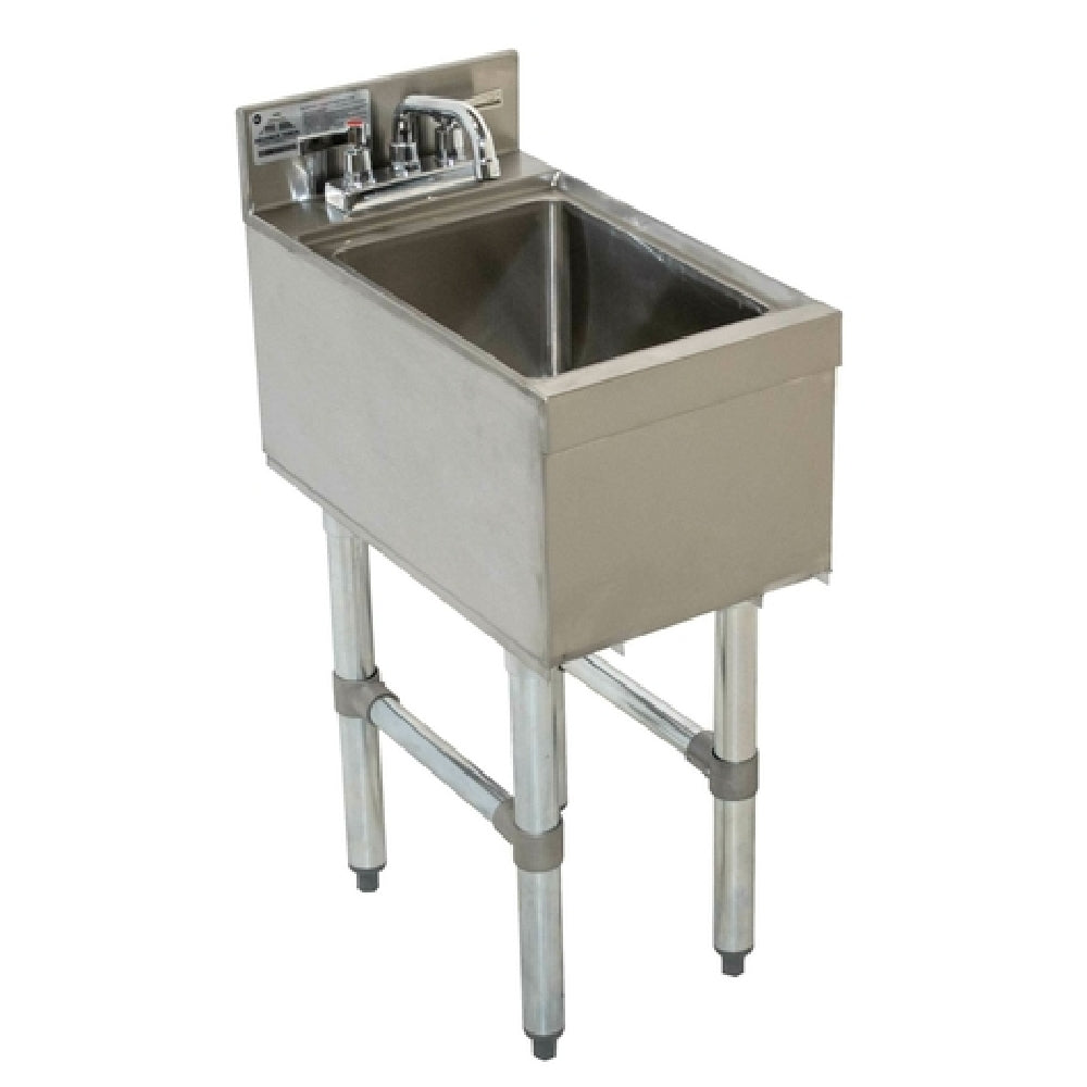 Advance Tabco CR-HS-12 Underbar Basics™ Hand Sink Underbar 12"W X 21"D X 32-3/4"H O.A.