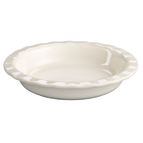 Harold Import Co. 98063 Mrs. Anderson's Baking® Easy As Pie Pie Plate 9-1/2" Dia. X 2"H Wide Scalloped Rim