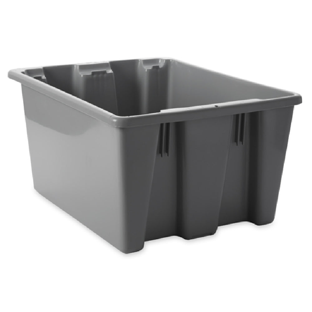 Rubbermaid FG172100GRAY - Palletote® Box, 1-5/16 Cu. Ft., 19-1/2"W X 15-1/2"D X 10"H