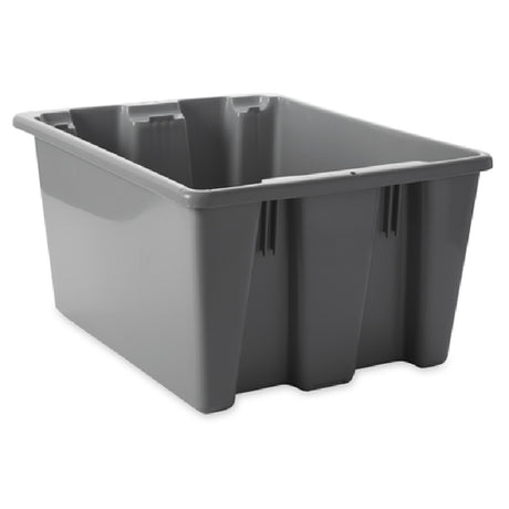 Rubbermaid FG172100GRAY - Palletote® Box, 1-5/16 Cu. Ft., 19-1/2"W X 15-1/2"D X 10"H
