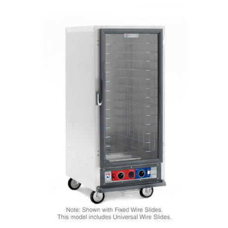 Metro C517-CFC-UA C5™ 1 Series Heated Holding & Proofing Cabinet Mobile 3/4 Height