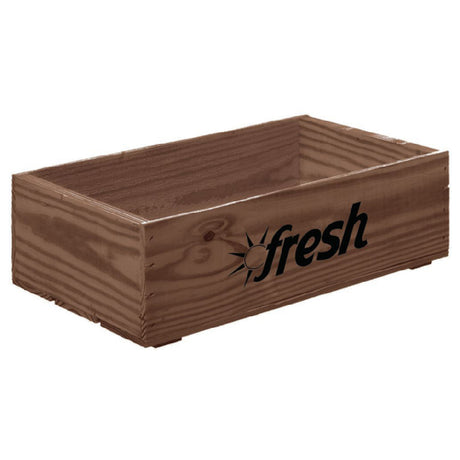 Hubert 20541 - Crate, With "Fresh" Logo, 19-3/4" X 11-1/4" X 5-7/8"H