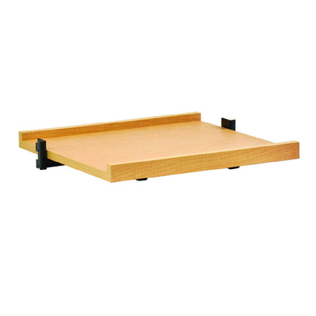 Hubert 184158 - Kratos Straight Flat Shelf, 19-1/2"W X 18-3/4"D X 2-17/25"H, Maple Laminate MDF