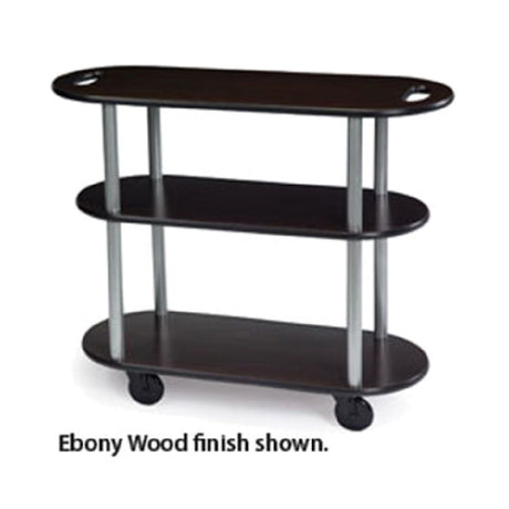 Geneva 36204 Service Cart Oval 39"W X 16"D X 35-1/4"H