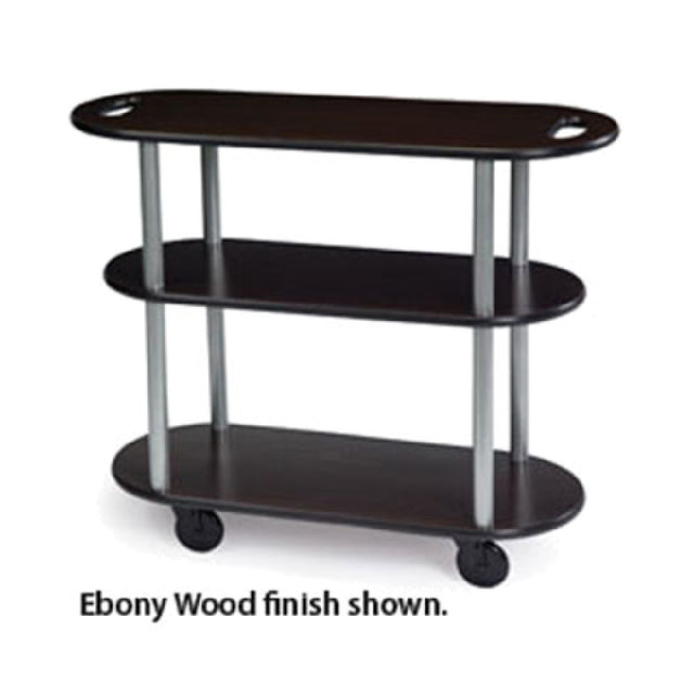 Geneva 36204 Service Cart Oval 39"W X 16"D X 35-1/4"H