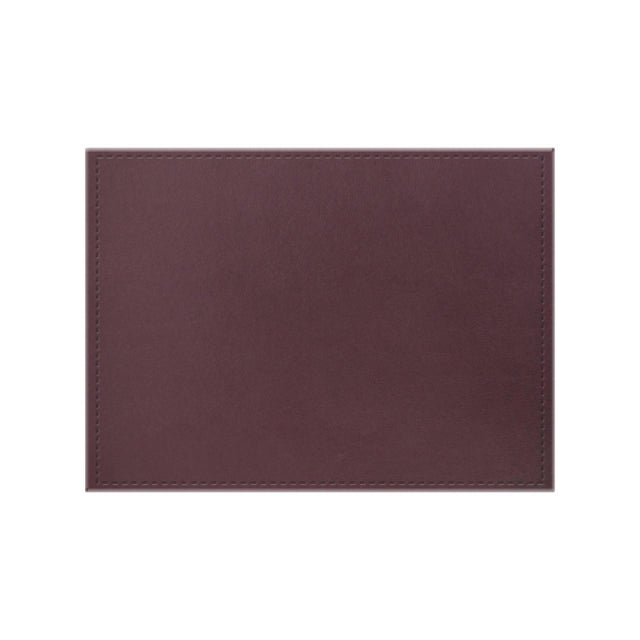 Risch TABLEMAT-IRI 15X11 Iridescent Shimmer Faux-leather Table Mat (specify Color)