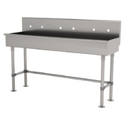 Advance Tabco 19-FM-72-ADA-F Multiwash Hand Sink With Stainless Steel Legs And Flanged Feet