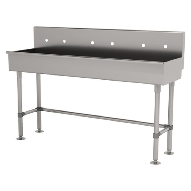Advance Tabco 19-FM-72-ADA Multiwash Hand Sink With Stainless Steel Legs And Flanged Feet