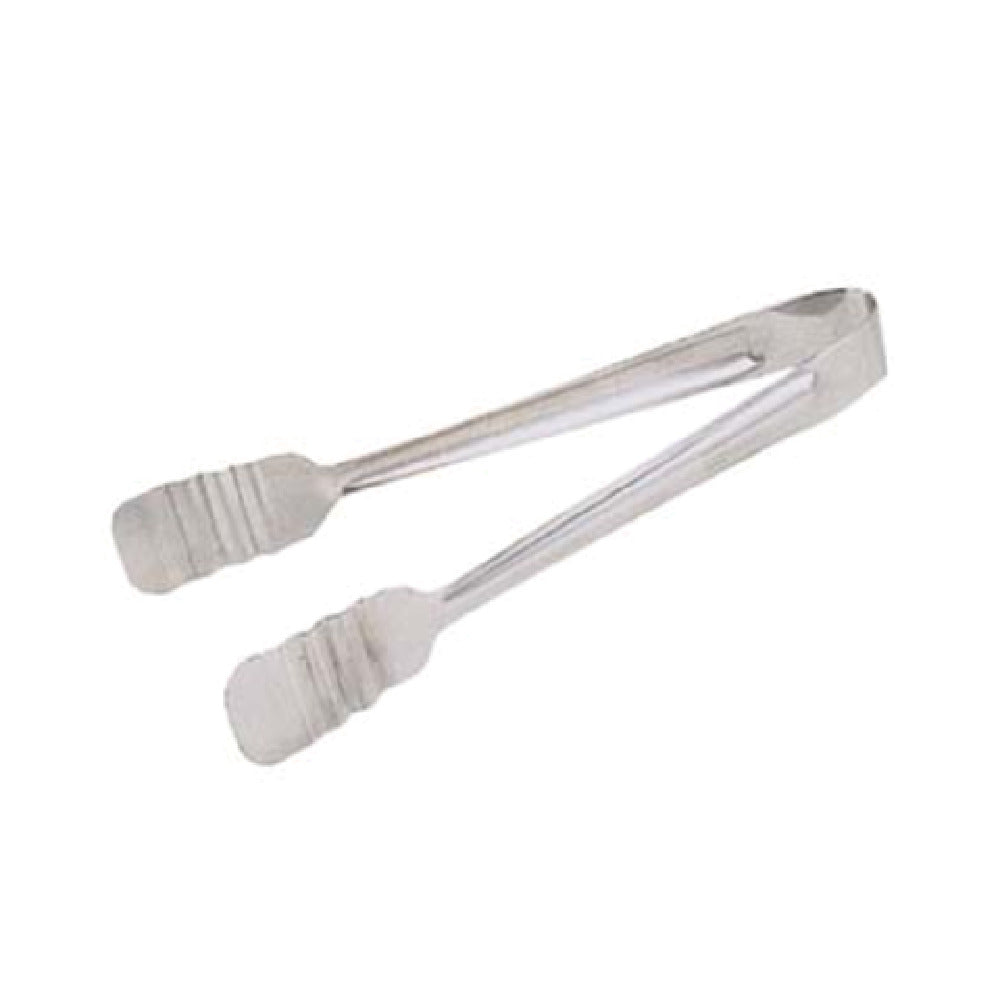 Admiral Craft KPT-9D Pastry/Meat Tongs 8-1/4" Long Grooved Blades