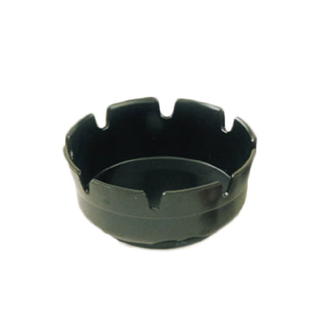 Crestware MEL263B Ash Tray 4" X 1-3/4" Eight Snuff