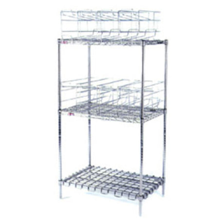 Eagle CRC2-X Can Rack Storage System 3-tier 36"W X 26-1/2"D X 72-7/8"H