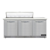 Continental Refrigerator D72N12C-FB Designer Line Sandwich Unit Front Breather